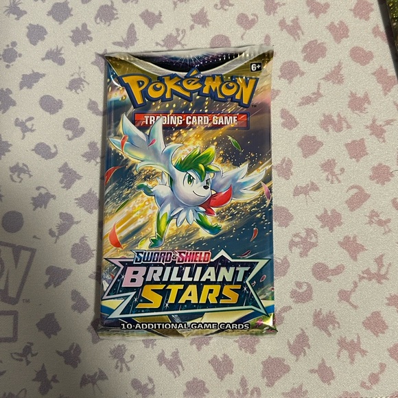Pokemon SWSH Brilliant Stars Booster Pack Random Art SEALED (27 Packs Available) - Picture 6 of 6